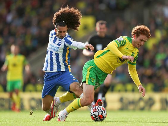 The Spaniard should get the nod ahead of Solly March on the left. Cucurella and Lamptey on the flanks is an exciting prospect