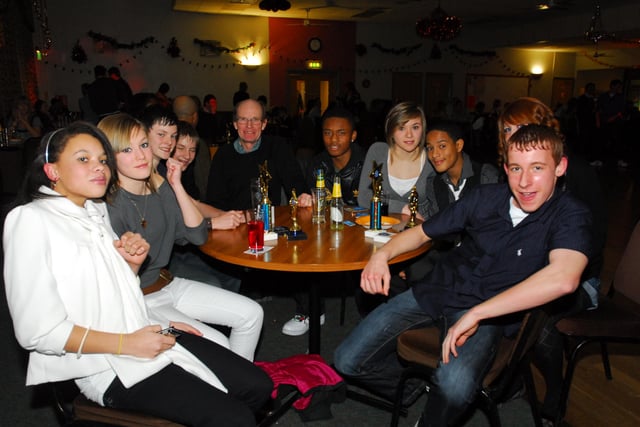 Peterborough Athletic Club presentations at the Parkway Club in 2009.