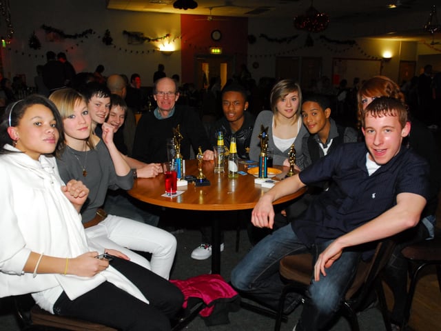 Peterborough Athletic Club presentations at the Parkway Club in 2009.
