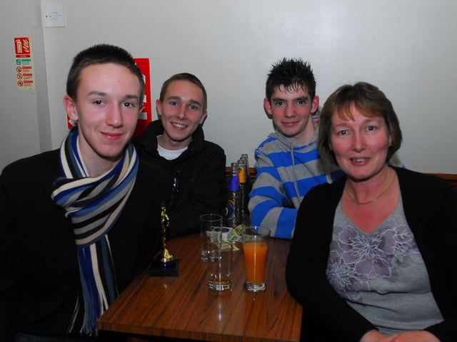 Peterborough Athletic Club presentations at the Parkway Club in 2009.