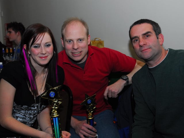 Peterborough Athletic Club presentations at the Parkway Club in 2009.