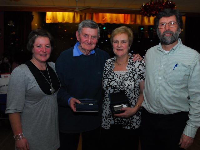 Peterborough Athletic Club presentations at the Parkway Club in 2009.