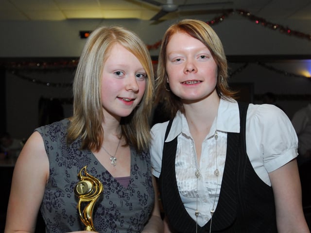 Peterborough Athletic Club presentations at the Parkway Club in 2009.