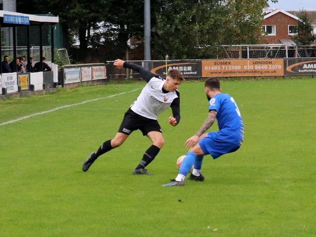 Action and celebrations from Pagham's FA Vase tie with Kent-based Snodland at Nyetimber Lane, which ended with the Lions winning 4-2 on penalties / Pictures: Roger Smith