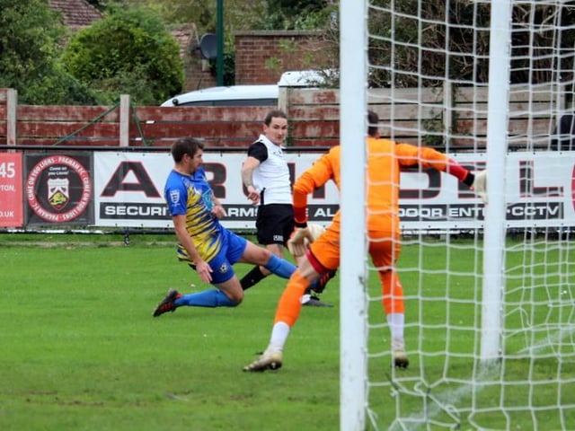Action and celebrations from Pagham's FA Vase tie with Kent-based Snodland at Nyetimber Lane, which ended with the Lions winning 4-2 on penalties / Pictures: Roger Smith