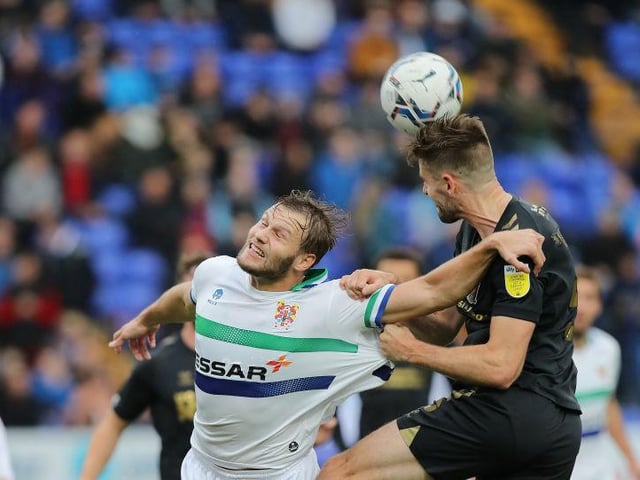 Did not put a foot out of place as Tranmere's front line were given nothing to go off throughout the 97 minutes. The home side did deliver some dangerous balls into the box but he always seemed to be in the right place to clear... 8.5