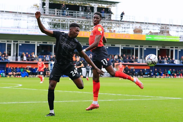 Was a huge threat for Luton in the opening 45 minutes, causing the visiting back-line all sort of problems, stopping to head home the opener. Real shame he had to go off with a tight hamstring as the difference when he wasn't on was noticeable.