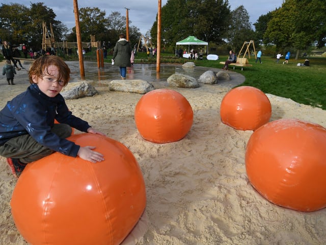 The new Fox play area at Ferry Meadows. Samuel Slater (7). EMN-211026-140908009