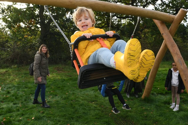 The new Fox play area at Ferry Meadows. Noah Chappell (3) EMN-211026-140920009