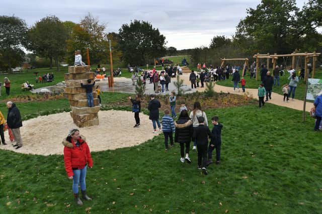 The new Fox play area at Ferry Meadows. EMN-211026-140806009