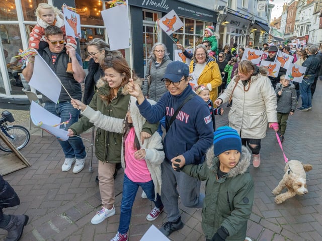 Hastings Story Telling Festival Childrens story telling Day and Parade The Stade 24.10.21 SUS-211026-102405001