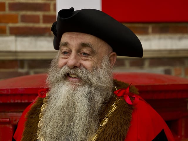 Bexhill's mayor Paul Plim. Photo©2021 G.Crouch SouthCoastSquared. SUS-211027-091224001