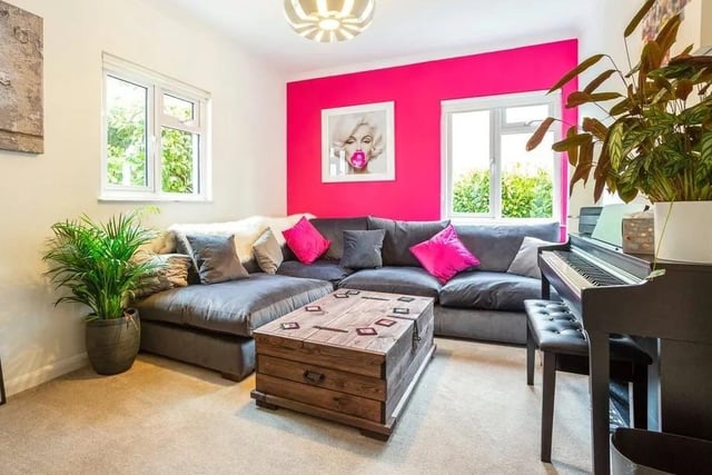 A second dual aspect reception is an ideal place for the whole family to relax. Picture: Hamptons - Haywards Heath Sales.