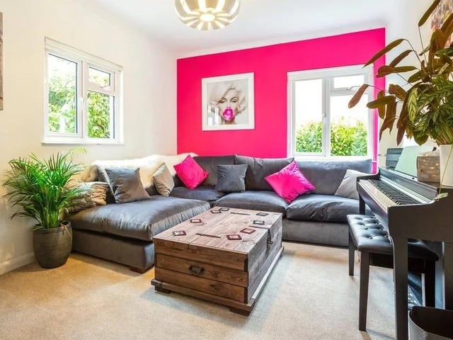 A second dual aspect reception is an ideal place for the whole family to relax. Picture: Hamptons - Haywards Heath Sales.