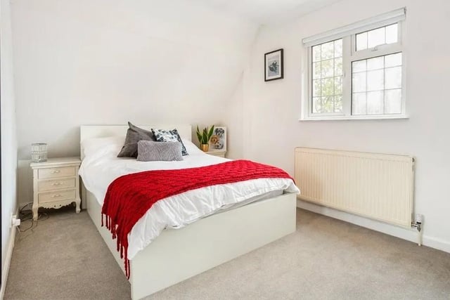 One of the double bedrooms upstairs. Picture: Hamptons - Haywards Heath Sales.