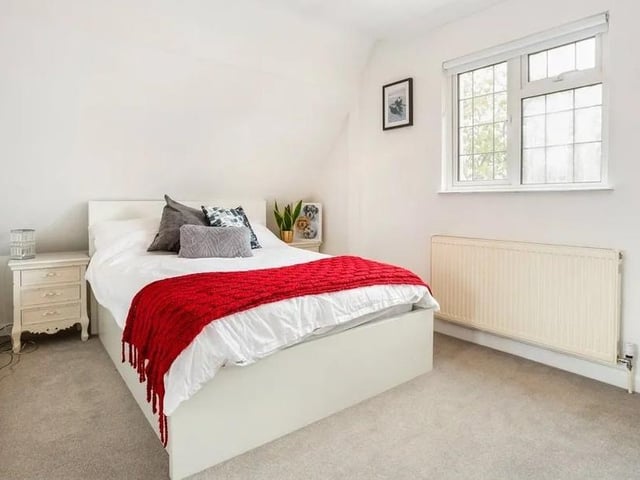 One of the double bedrooms upstairs. Picture: Hamptons - Haywards Heath Sales.