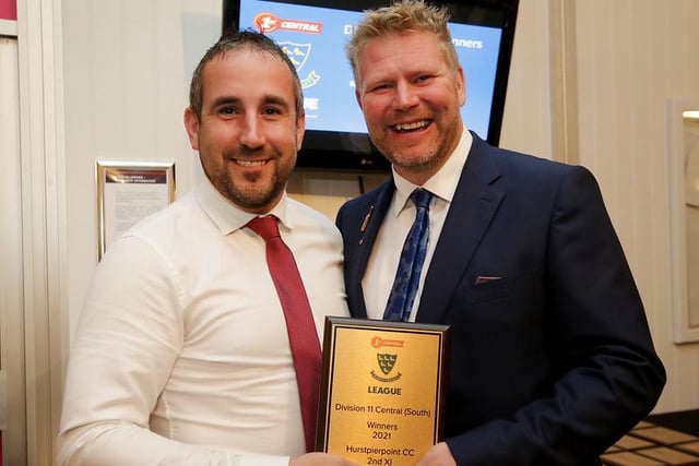 Awards time for Sussex Cricket League players and teams, presented by ex-England bowler Matthew Hoggard