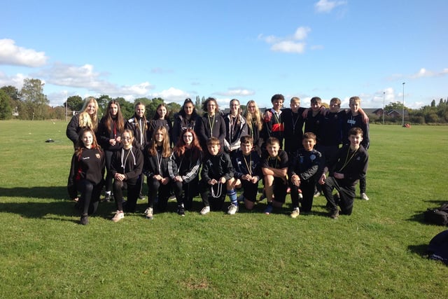 Young sports leaders from Harris Academy
