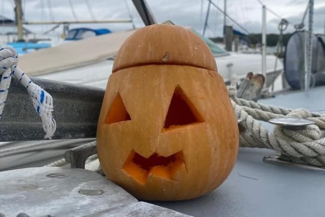 2021 pumpkin carving submissions via Facebook. Photo by Eva Marinkovski.