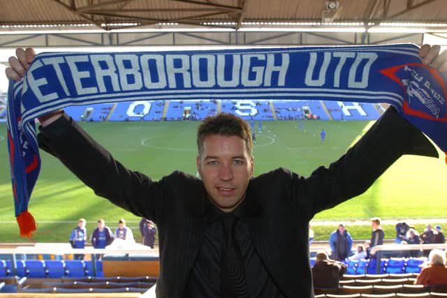 Darren Ferguson after his appointment as Posh manager in January, 2007.