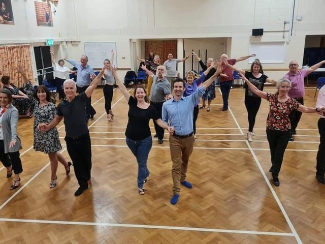 Inspired by Strictly Come Dancing, these students have been learning to dance the cha cha every Wednesday at Hampden Park Community Association Hall. The next six-week course starts November 3. Call Sarah on 07909 507063. SUS-211029-110707001