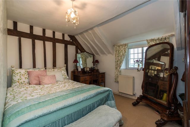 A bedroom inside St Patrick's Cottage (Image from Rightmove)