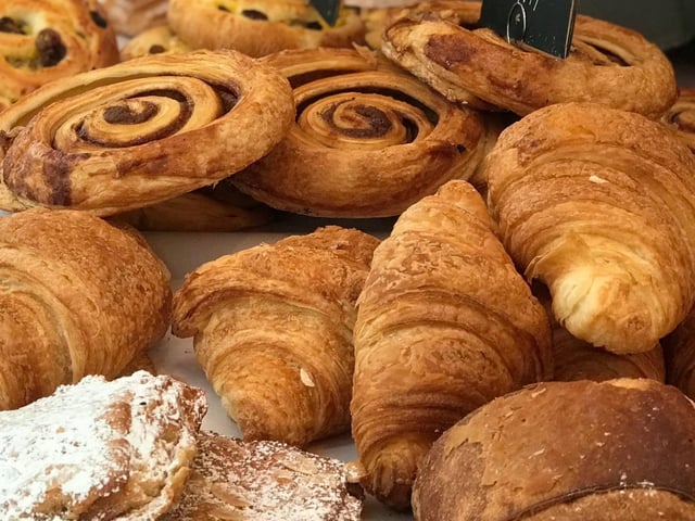 Croissants at 'La Boulangerie Du Marche'. Picture: La Boulangerie Du Marche