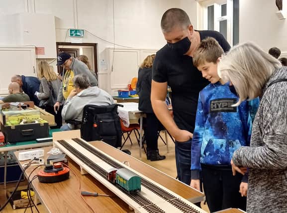 Visitors were welcomed at Sompting and District Model Railway Club's open evening on Friday, October 29. It was the first event of its kind for two years and gave members the opportunity to show what they get up to on a typical club night.
