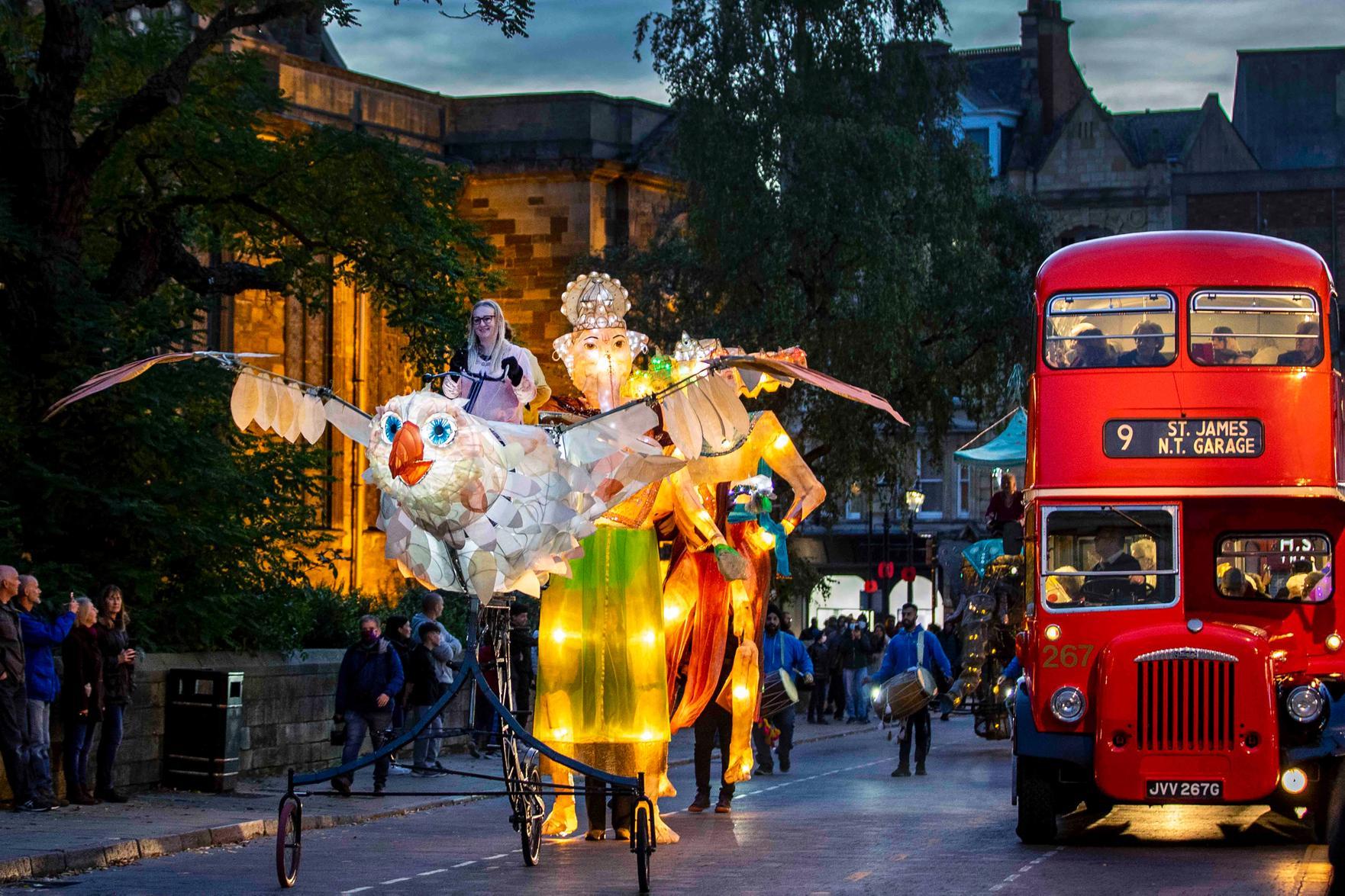 Celebrations held in Northampton town centre on Saturday (October 30). Photo: Kirsty Edmonds.