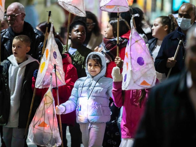 Celebrations held in Northampton town centre on Saturday (October 30). Photo: Kirsty Edmonds.