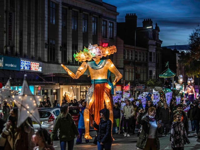 Celebrations held in Northampton town centre on Saturday (October 30). Photo: Kirsty Edmonds.