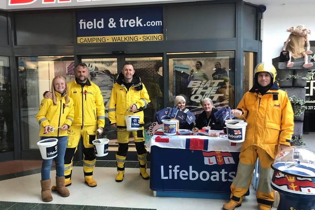 More than £1,480 for the Skegness RNLI during Halloween weekend at the Hildreds Centre.