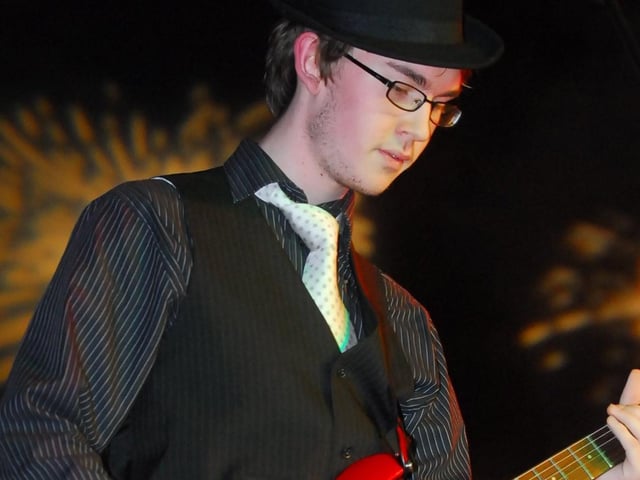 Battle of the Bands at Voyager school.
The Specters