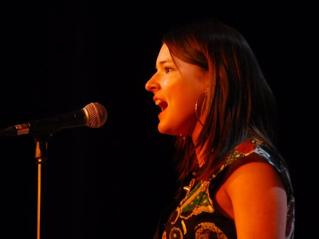 Battle of the Bands at Voyager school.
Helen and Jamie
