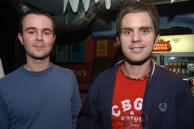 A Bluetones gig at Club With No Name, above the Park