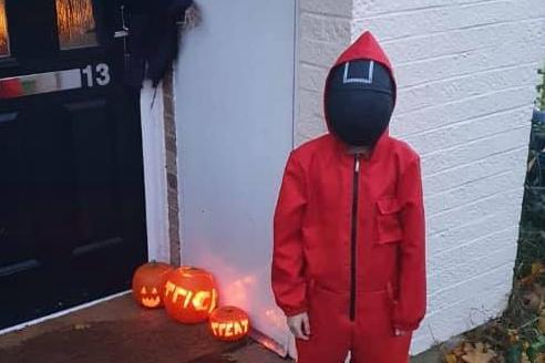 With Squid Game being one of Netflix's most popular shows this year, it was only a matter of time before we saw these costumes cropping up! Photo by Jodie Read.