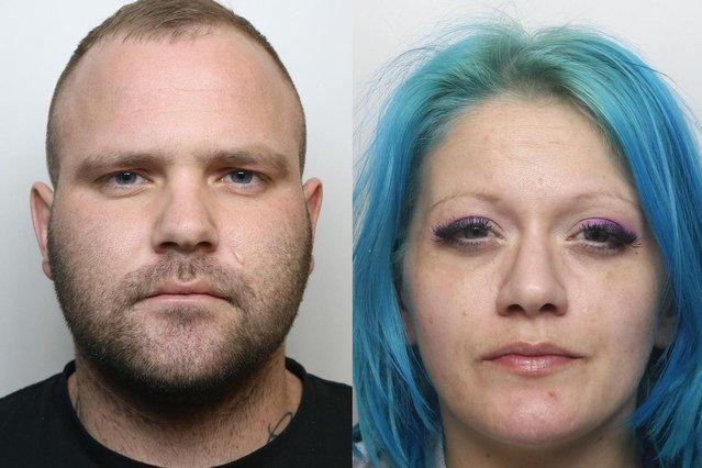 Jordan Swain and Sophie Baker were among three Daventry drug dealers who conspired to sell cocaine, amphetamine and cannabis. The trio — Richard Lee was the other — were given jail sentences totalling more than 11 years at Northampton Crown Court.