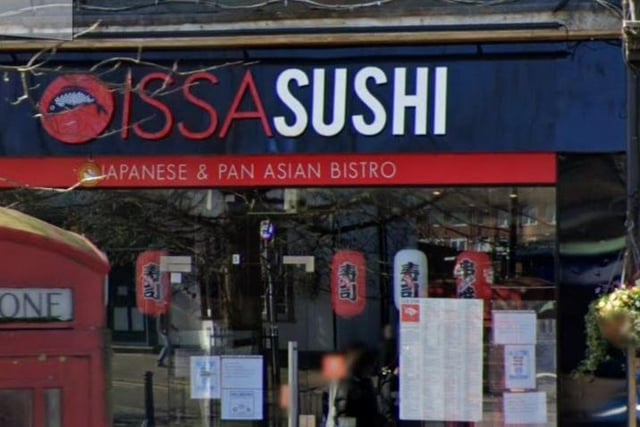 Issa Sushi has a rating of 4.6/5 from 320 reviews