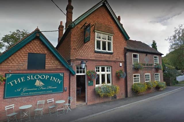 The Sloop Inn in Scaynes Hill, Haywards Heath, is just one of the places in Mid Sussex offering vegetarian and vegan options. Picture: Google Street View.