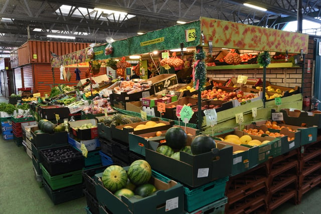 Peterborough's current market in Northminster.