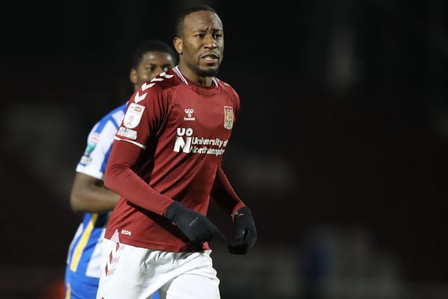 He was bright in moments before producing a lovely finish for his first Cobblers goal late in the first-half. Also created another good chance when slipping in is strike partner... 7
