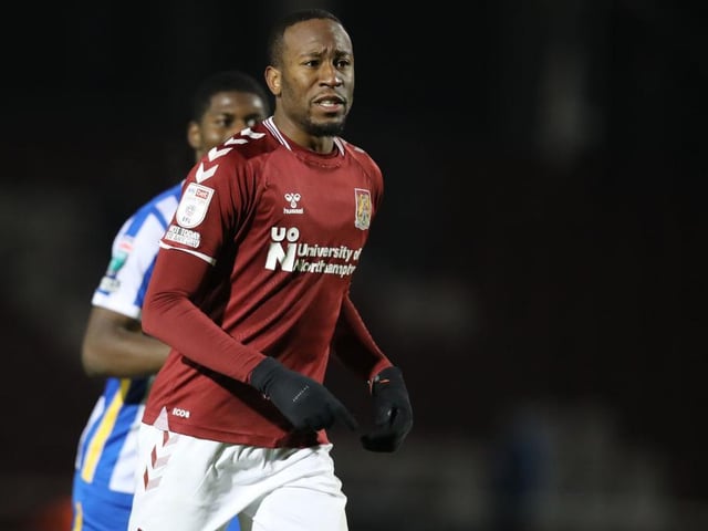 He was bright in moments before producing a lovely finish for his first Cobblers goal late in the first-half. Also created another good chance when slipping in is strike partner... 7