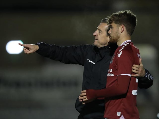 Became the seventh teenager to feature for Cobblers on the night when replacing Ngwa... 6
