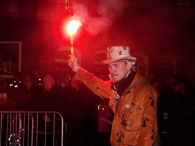 Battle Bonfire 2019 (Battel Bonfire Boyes). Photo by Frank Copper SUS-190411-104132001