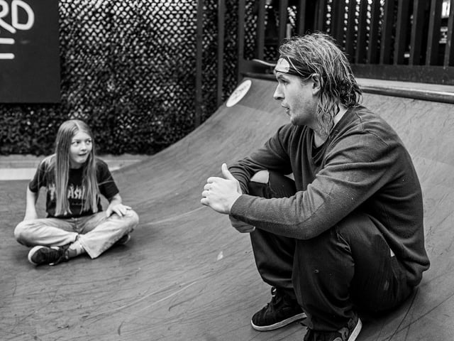 BOARD AF launched its new skate shop and mini ramp for the skateboarding community at Unit G, Five Stones, Littlehampton, with a Halloween party on Sunday. Pictures: Sue Surita