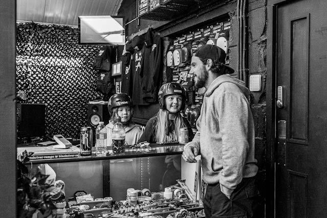 BOARD AF launched its new skate shop and mini ramp for the skateboarding community at Unit G, Five Stones, Littlehampton, with a Halloween party on Sunday. Pictures: Sue Surita
