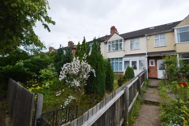 Moving slightly above the town average price, this three bedroom terraced house in Kettering Road, Northampton, is on the market for £285,000. Marketed by Taylors / Rightmove
