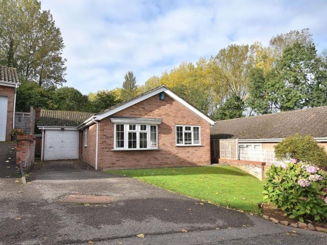 Detached three-bedroom bungalow in Crabb Tree Drive, Northampton, on the market for £285,000. Marketed by Edward Knight Estate Agents / Rightmove