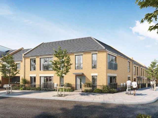 Three-bedroom, mid-terraced new home, in Upton Hall Lane, Northampton, with a guide price of £280,000. Marketed by MyResi / Rightmove