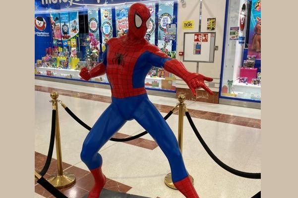 Spiderman was at The Marlowes
